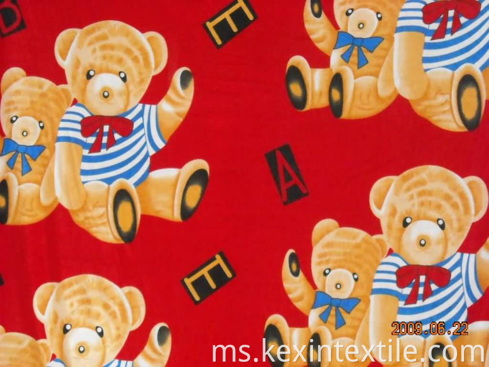 Bear Printed Blanket